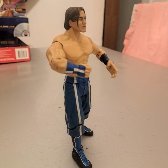 2003 Jakks Pacific WWE Paul London 7" Action Figure Blue Joker - Picture 4 of 4